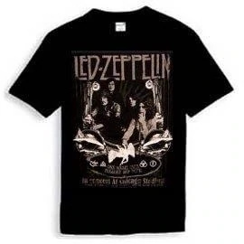 Led Zeppelin - Vintage Chicago Concert - T-Shirt